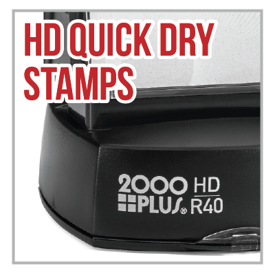 HD Quick Dry Stamps