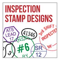 Inspection Stamp Designs