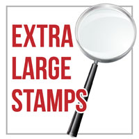 Extra Large Stamps