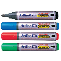 EK-170 - 2.0mm Bullet Dry Safe Permanent Marker - Sold by the Dozen