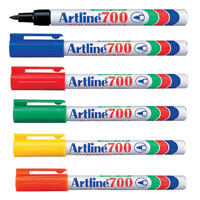 EK-700 - 0.7mm Fine Permanent Markers - Sold by the Dozen