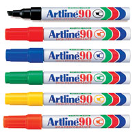 2-5mm Chisel Permanent Markers - Sold by the Dozen