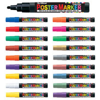 2mm Bullet Poster Markers - Sold by the Dozen