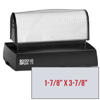 HD 110 Quick Dry Pre-Inked Stamp (1-7/8" x 3-7/8")