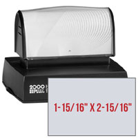 HD112QD - HD 112 Quick Dry Pre-Inked Stamp (1-15/16" x 2-15/16")