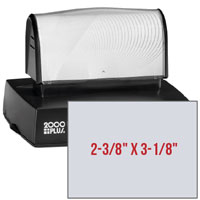 HD 115 Quick Dry Pre-Inked Stamp (2-3/8" x 3-1/8")