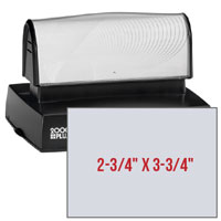 HD120QD - HD 120 Quick Dry Pre-Inked Stamp (2-3/4" x 3-3/4")