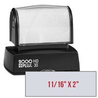 HD30 - HD 30 Pre-Inked Stamp (11/16" x 2")