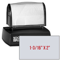 HD35QD - HD 35 Quick Dry Pre-Inked Stamp (1-3/16" x 2")
