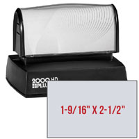 HD55QD - HD 55 Quick Dry Pre-Inked Stamp (1-9/16" x 2-1/2")