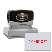 PM-225 - PM-255 Premier Mark Pre-Inked Stamp