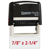 9013PM - #9013 Premier Mark Self-Inking Stamp