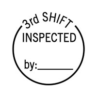 QD17 - Quick Dry Inspection Stamp - Layout 17