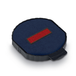 6/52040/2R Trodat 2-Color Replacement Pad - Fits Stamp 52040