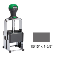 HM-6000 - HM-6000 Heavy Duty Self-Inking Stamp (15/16" x 1-5/8")