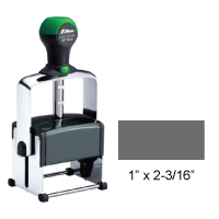 HM-6004 Heavy Duty Self-Inking Stamp (1" X 2-3/16")