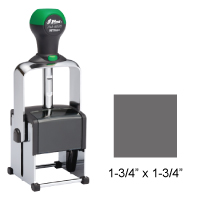 HM-6005 Heavy Duty Self-Inking Stamp (1-3/4" x 1-3/4")