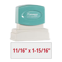 N11 Xstamper Pre-Inked Stamp